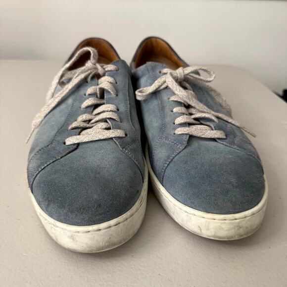 Magnanni Suede and Leather Men\'s Blue Sneakers Shoes Size 13 main image 8
